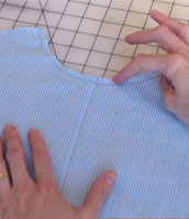 How to staystitch with Liesl Gibson