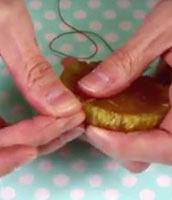 How to use beeswax for sewing with Liesl Gibson