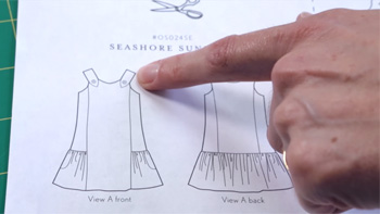 How to read a sewing pattern with Liesl Gibson