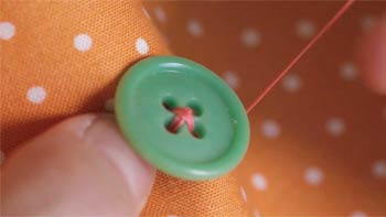 How to sew a button