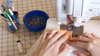 How to sew a seam with Liesl Gibson