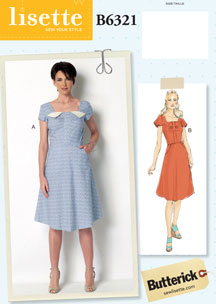 lisette for butterick B6321 sewing pattern