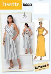 lisette for butterick B6661 sewing pattern