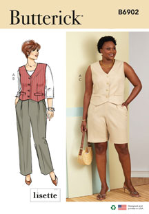 lisette for butterick B6902 sewing pattern