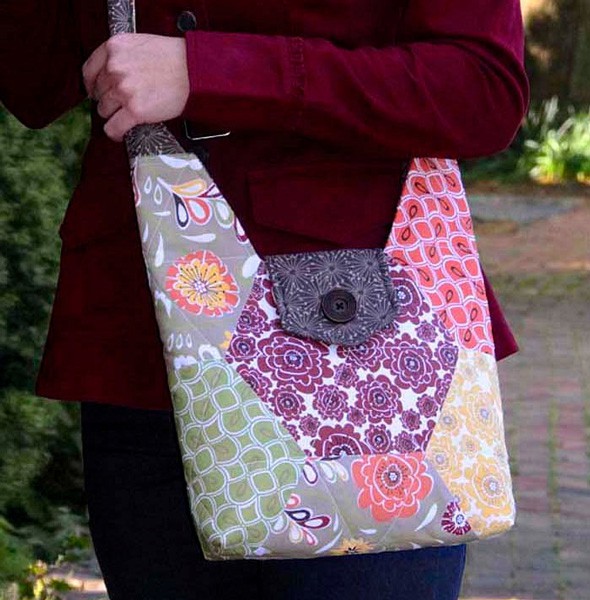 Digital Hexie Hipster Bag Sewing Pattern | Shop | Oliver + S