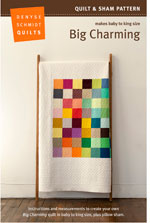 digital big charming quilt + sham pattern