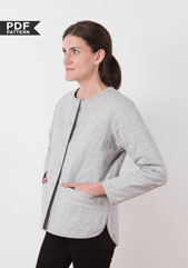 digital tamarack jacket sewing pattern