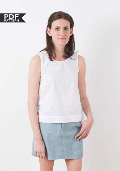 Digital Moss Skirt Sewing Pattern | Shop | Oliver + S