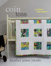 digital coin toss quilt sewing pattern