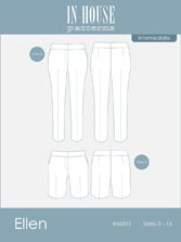 digital ellen pants + shorts sewing pattern