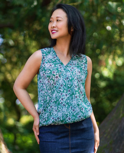 Digital Auvers Top Sewing Pattern | Shop | Oliver + S