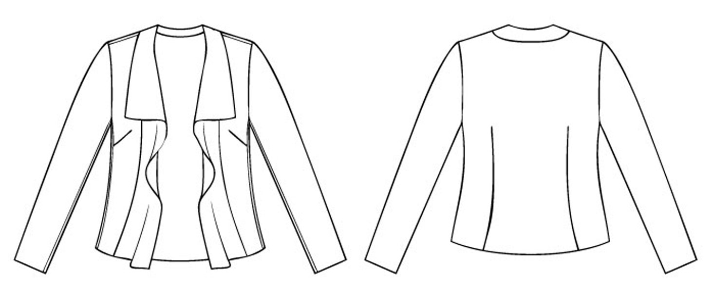 Digital Hvar Jacket Sewing Pattern | Shop | Oliver + S
