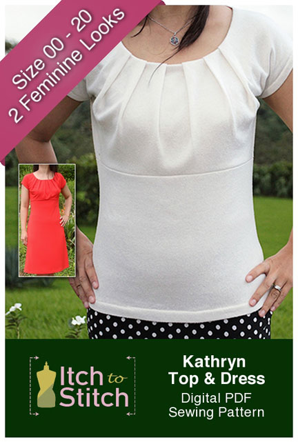 Digital Kathryn Top + Dress Sewing Pattern | Shop | Oliver + S