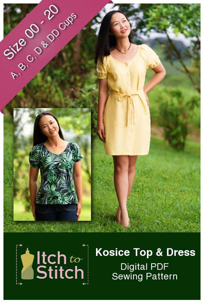 Digital Kosice Top + Dress Sewing Pattern | Shop | Oliver + S