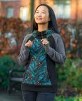 digital lamma hoodie + sweatshirt sewing pattern