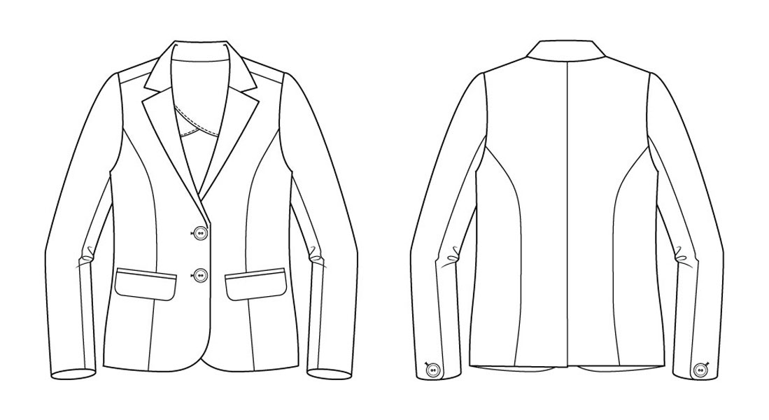 Digital La Paz Jacket Sewing Pattern | Shop | Oliver + S