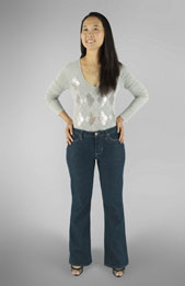 digital liana stretch jeans sewing pattern