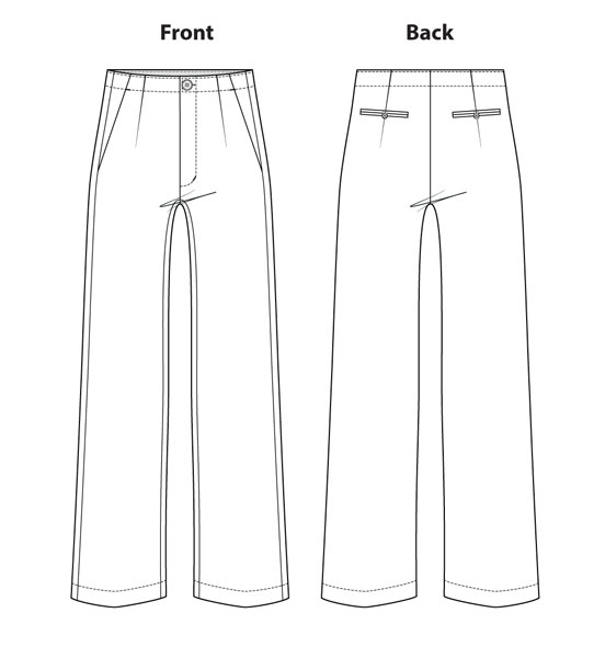 Digital Upland Trousers Sewing Pattern | Shop | Oliver + S
