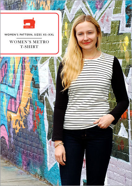 ontwerp Krachtig kennisgeving Digital Women's Metro T-shirt Sewing Pattern | Shop | Oliver + S