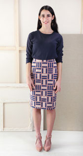 digital extra-sharp pencil skirt sewing pattern