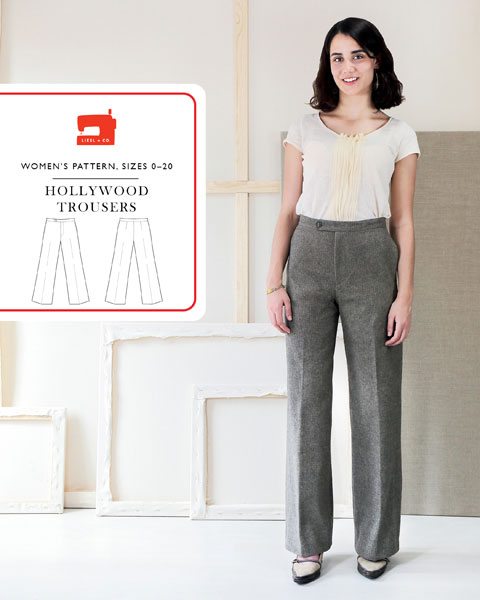 Folkwear Hollywood Pants - Trousers, Shorts & Knickers Sewing Pattern #250  Sizes XS-3XL