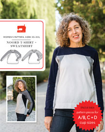 noord t-shirt + sweatshirt sewing pattern