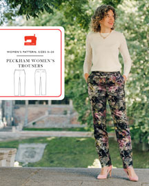 peckham women's trousers sewing pattern