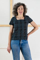 laureles square-neck top + dress sewing pattern