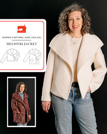 digital helsinki jacket sewing pattern