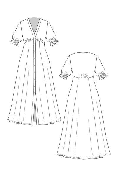 Digital Taika Blouse Dress Sewing Pattern | Shop | Oliver + S