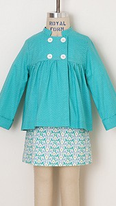 digital sunday brunch jacket + a-line skirt sewing pattern