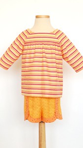 digital class picnic blouse + shorts sewing pattern