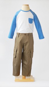 digital field trip cargo pants + raglan t-shirt sewing pattern