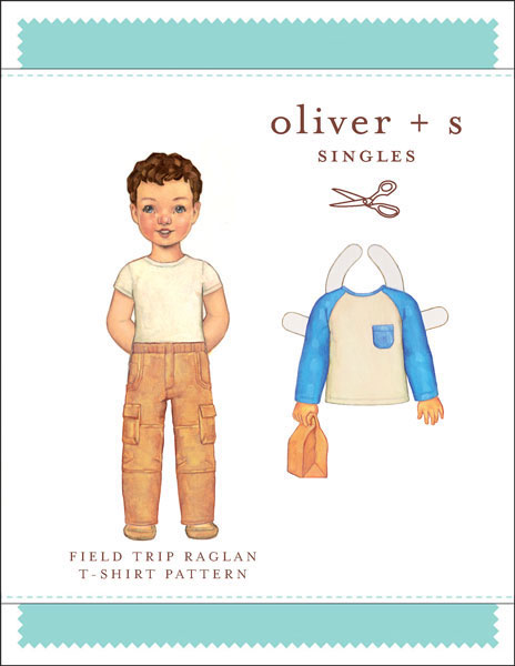 Digital Field Trip Raglan T-shirt Sewing Pattern, Shop