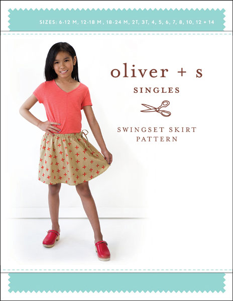 vergeven concept Ontvangst Digital Swingset Skirt Sewing Pattern | Shop | Oliver + S