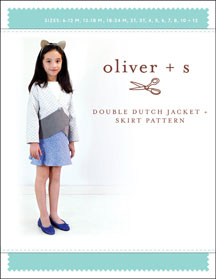 digital double dutch jacket + skirt sewing pattern