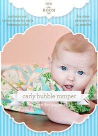 digital carly bubble romper sewing pattern