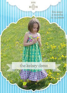 digital kelsey dress + top sewing pattern