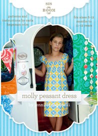 digital molly peasant sewing pattern
