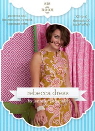 digital rebecca shift dress sewing pattern
