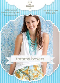 digital tommy boxer short sewing pattern