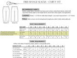 Digital Free Range Slacks Sewing Pattern | Shop | Oliver + S