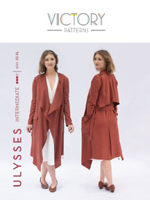 digital ulysses trench sewing pattern
