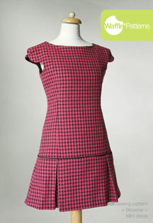 digital brownie dress sewing pattern