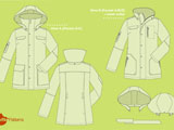 Digital Tosti Utility Jacket Sewing Pattern | Shop | Oliver + S