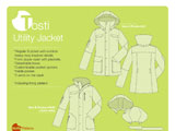 Digital Tosti Utility Jacket Sewing Pattern | Shop | Oliver + S