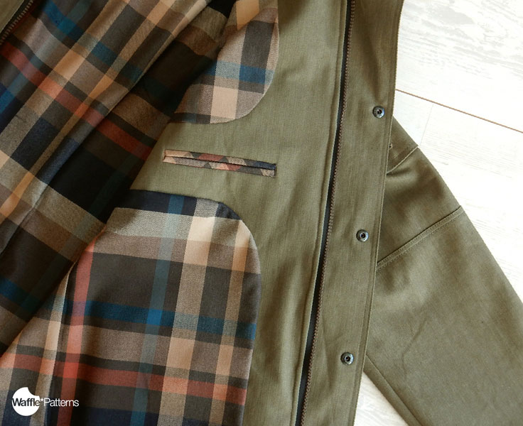 Digital Tosti Utility Jacket For Men Sewing Pattern | Shop | Oliver + S